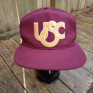 Vintage New Era USC Snapback Hat NCAA
